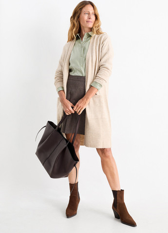 Оливковая блуза C&A