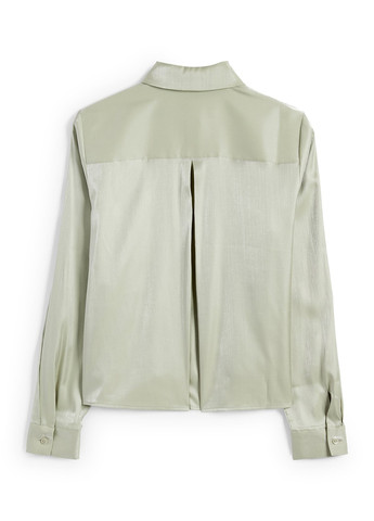 Оливковая блуза C&A