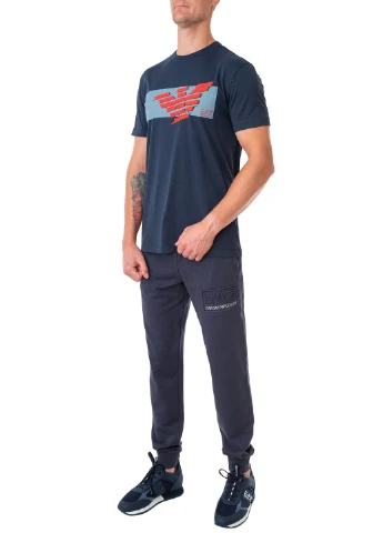 Синя футболка ARMANI EA7