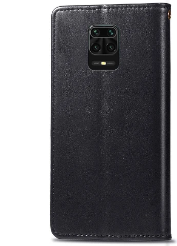 Шкіряний чохол книжка Gallant (PU) для Xiaomi Redmi Note 9s / Note 9 Pro / Note 9 Pro Max Чорний (is_00000035723_5) Getman (237829461)