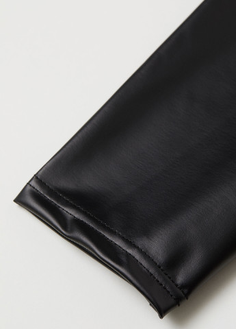 Черные лосини,чорний, H&M