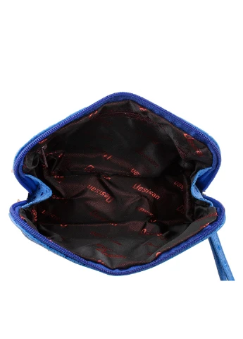 Женская кожаная косметичка 17,5х11х6,5 см Desisan (205132242)