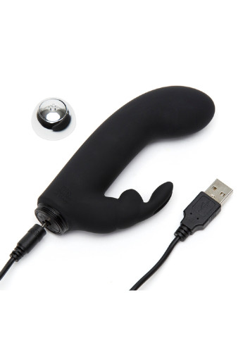 Міні вібратор-кролик Greedy Girl для клітора і точки G Fifty Shades of Grey (252297724)