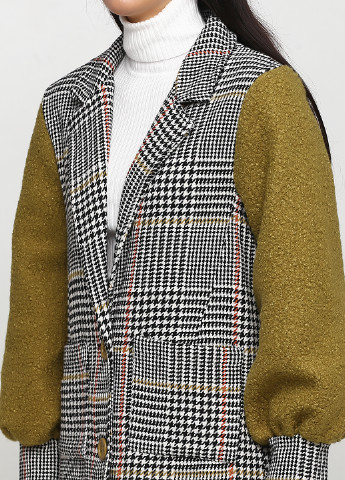 Оливковое демисезонное Пальто Y-TWO