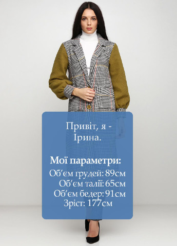 Оливковое демисезонное Пальто Y-TWO