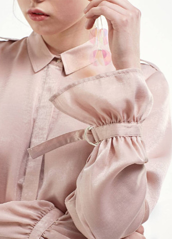 Розовая демисезонная блуза Stradivarius