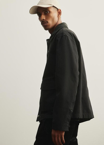 Темно-коричневая демисезонная куртка H&M