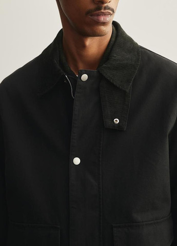 Темно-коричневая демисезонная куртка H&M