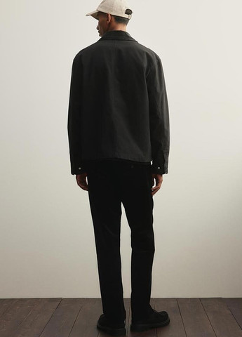 Темно-коричневая демисезонная куртка H&M