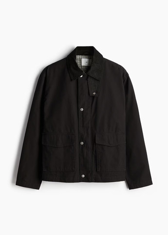 Темно-коричневая демисезонная куртка H&M