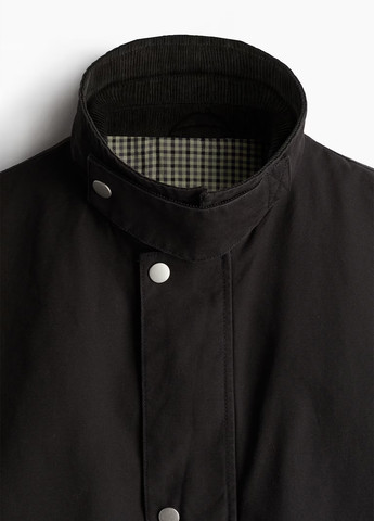 Темно-коричневая демисезонная куртка H&M