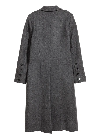 Сіре демісезонне Пальто H&M Studio
