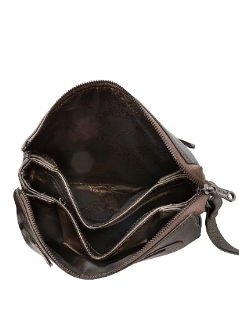 Жіноча шкіряна сумка 26х20х7 см Desisan (195538647)