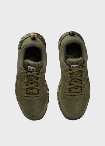 Оливковые (хаки) демисезонные кроссовки Under Armour