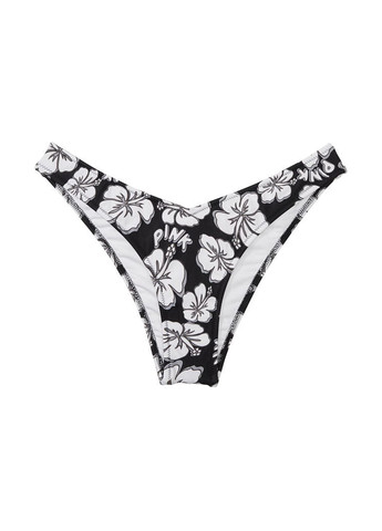 Чорно-білий літній купальник (ліф, трусики) роздільний Victoria's Secret