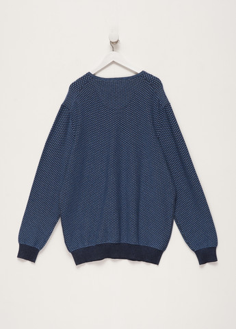 Синий демисезонный свитер пуловер State of Art