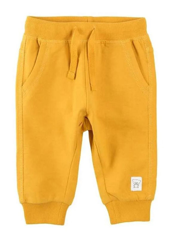 Желтые спортивные демисезонные джоггеры брюки Cool Club