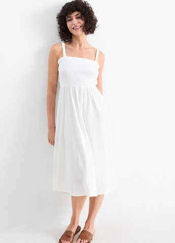 Летний женский сарафан C&A однотонный