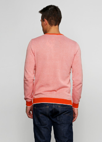 Светло-красный демисезонный пуловер пуловер Van Cliff