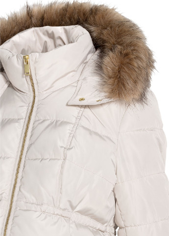 Світло-бежева зимня куртка для вагітних H&M
