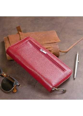 Жіночий шкіряний гаманець 19х9,5х2,5 см st leather (252417018)