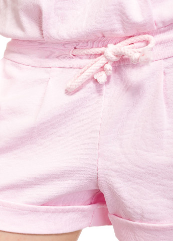 Комбинезон For Friends комбинезон-шорты однотонный светло-розовый кэжуал