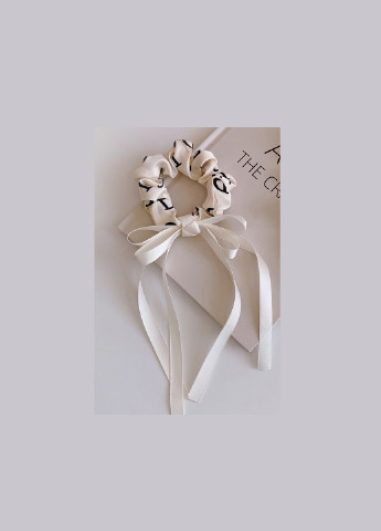 Гумка для волосся "Ніжне Літо", білий з декором, 1 шт Анна Ясеницька (253430351)