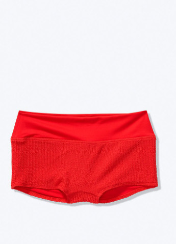 Шорти короткі текстуровані від Gym to Swim Textured Shortie в червоному кольорі Victoria's Secret (253420745)