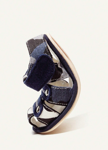 Темно-синие кэжуал сандалии SHEIN на липучке