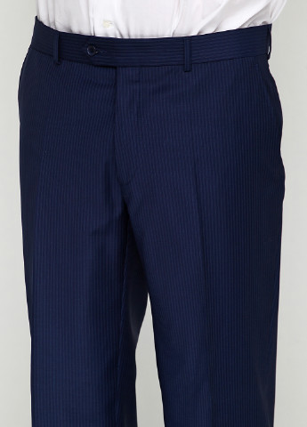 Темно-синій демісезонний костюм (піджак, брюки) брючний Bagozza