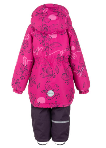 Малиновый зимний комплект (куртка + полукомбинезон) Lenne