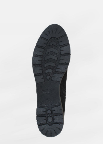 Осенние ботинки rt2541-11 черный T.E.M.P из натуральной замши