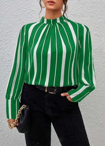 Зелена блуза SHEIN