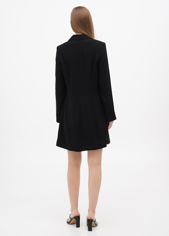 Черное кэжуал платье платье-жакет H&M однотонное