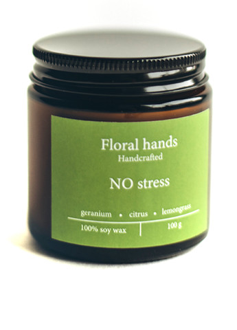 Ароматическая свеча NO stress, 100 мл No Brand (257642807)