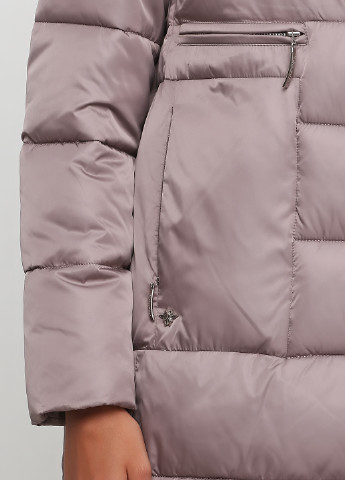 Розовая зимняя куртка Visdeer