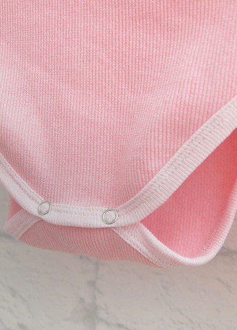 Рожевий демісезонний комплект (боді, штани) Blanka