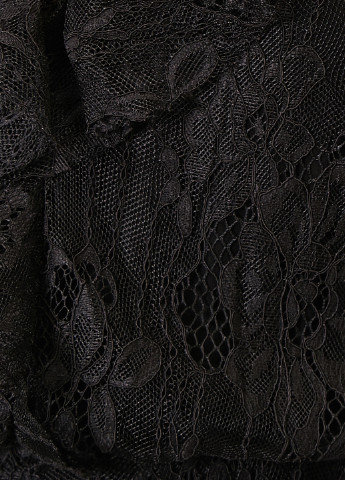 Чорна коктейльна сукня з відкритою спиною, кльош KOTON однотонна