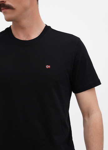 Чорна футболка Napapijri