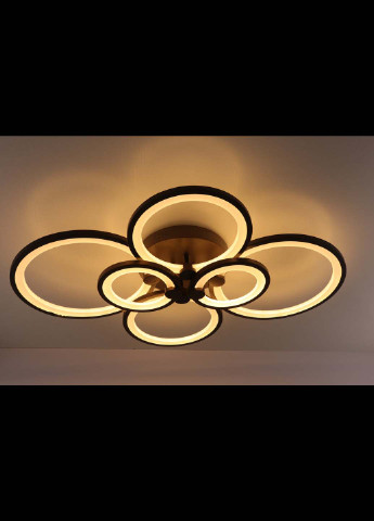 Люстра стельова LED з пультом A2280 / 2 + 2 + 2-cf Коричневий 12х58х80 см. Handmade (234537614)