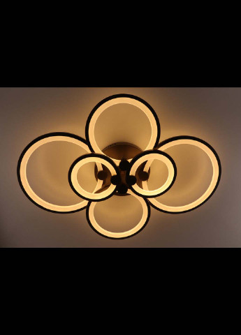 Люстра стельова LED з пультом A2280 / 2 + 2 + 2-cf Коричневий 12х58х80 см. Handmade (234537614)