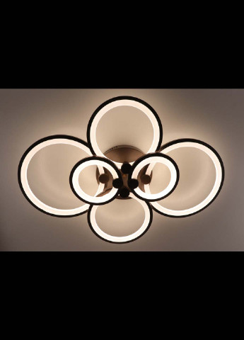 Люстра стельова LED з пультом A2280 / 2 + 2 + 2-cf Коричневий 12х58х80 см. Handmade (234537614)