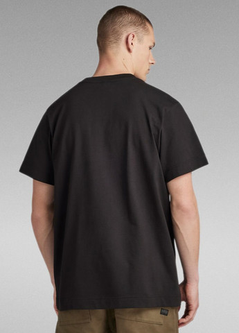 Чорна футболка G-Star Raw