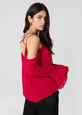 Червона блуза NA-KD