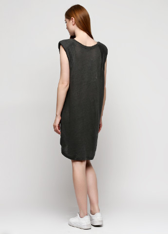 Темно-серое кэжуал платье Moss Copenhagen однотонное