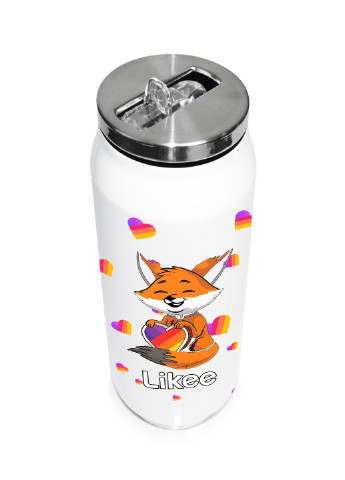 Термобанка Лайк (Likee) (31091-1033) термокружка MobiPrint (218988266)