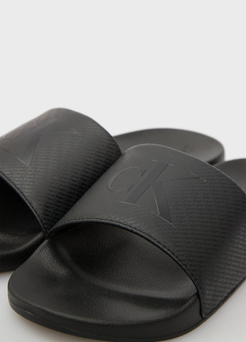 Черные кэжуал шлепанцы Calvin Klein Jeans