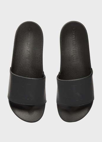 Черные кэжуал шлепанцы Calvin Klein Jeans