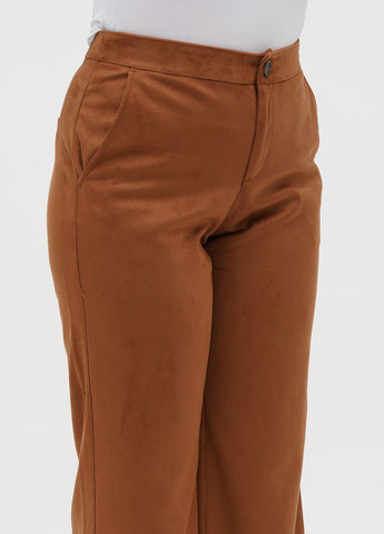 Коричневые кэжуал демисезонные кюлоты, укороченные брюки S.Oliver