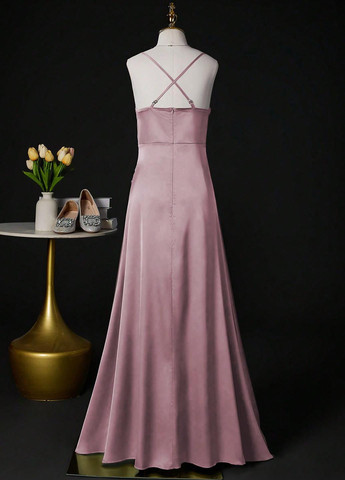 Сливова сукня SHEIN (347152485)